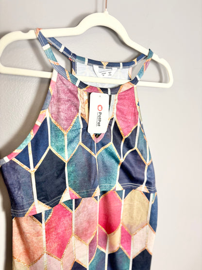 M - PatPat Stained Glass Nursing Tank