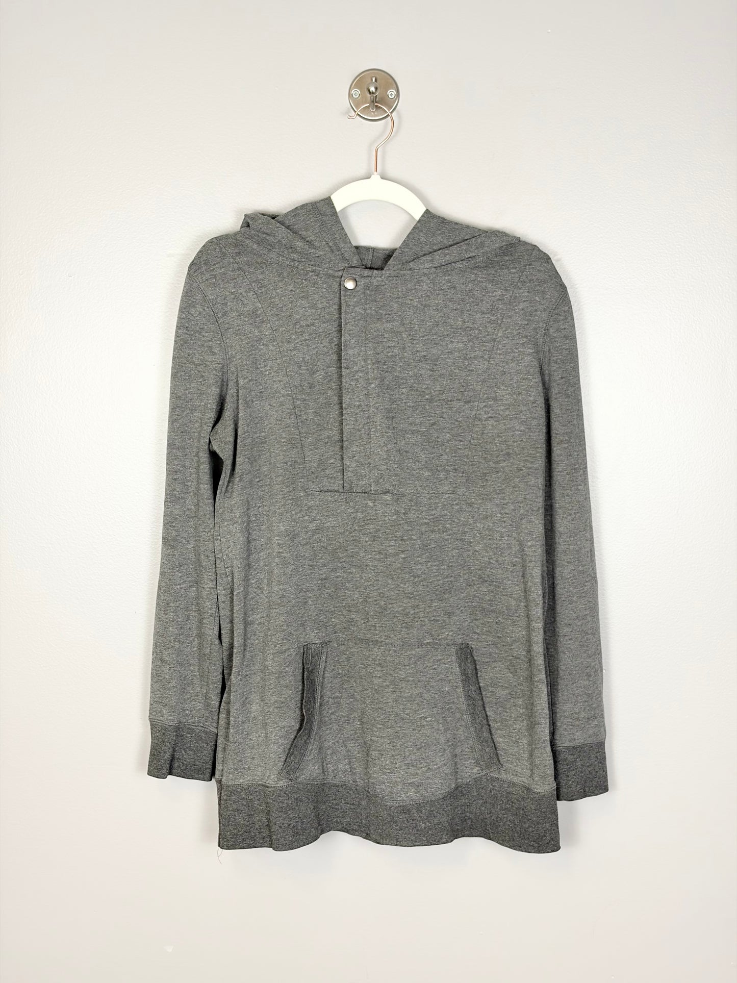 L - Thyme Grey Nursing Hoodie