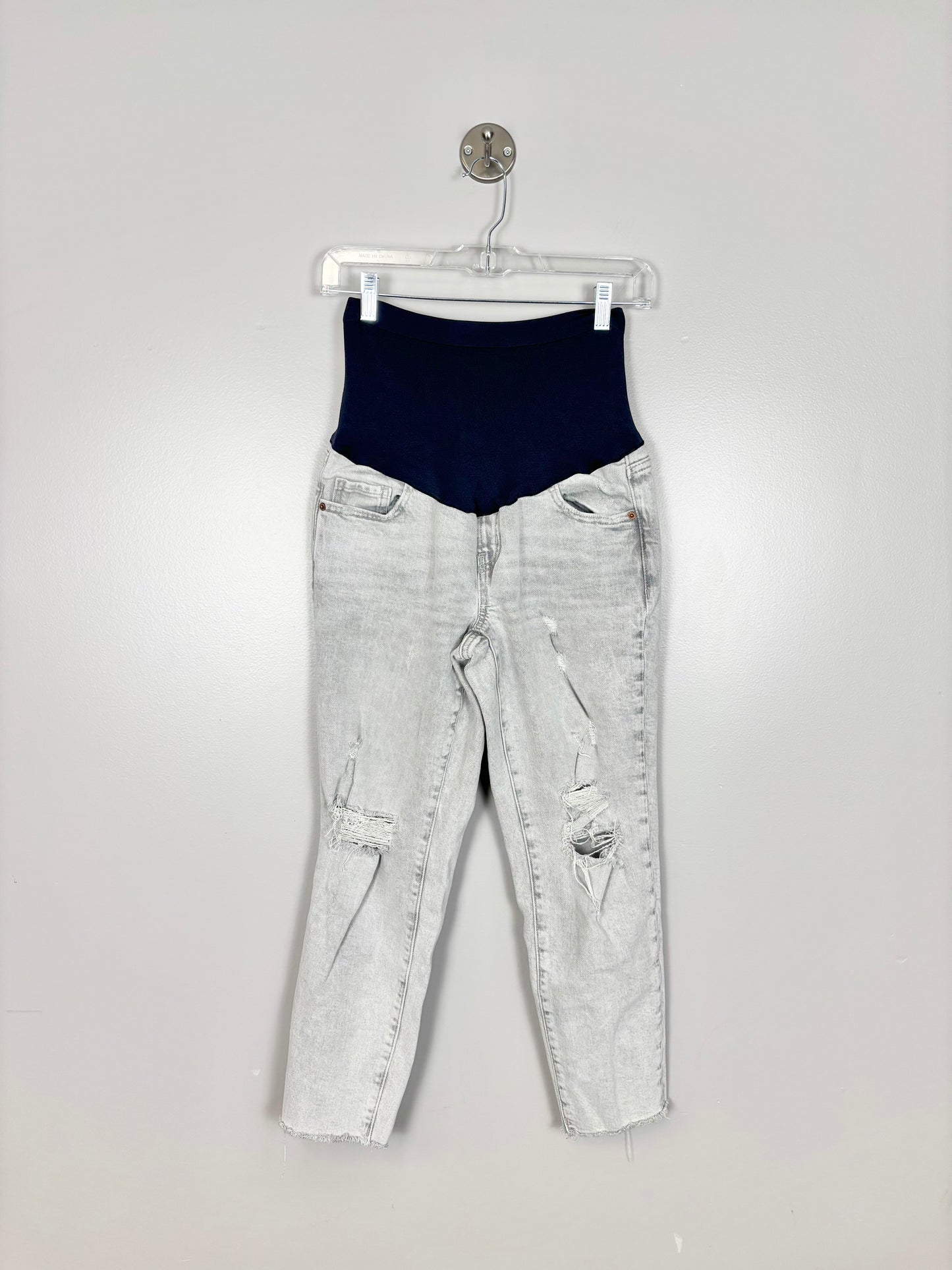 S/6- Old Navy O.G. Straight Full Panel Lightwash Jeans