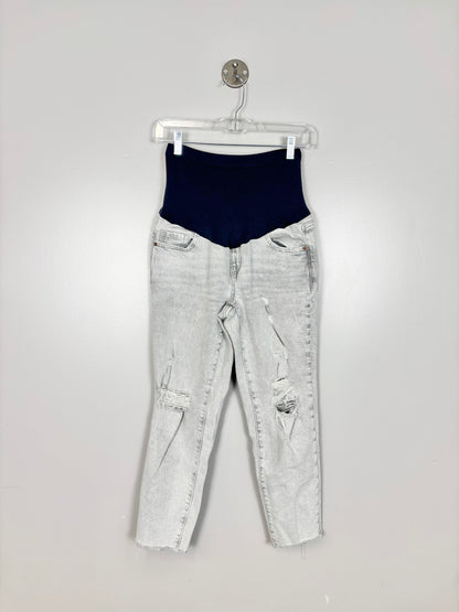 S/6- Old Navy O.G. Straight Full Panel Lightwash Jeans