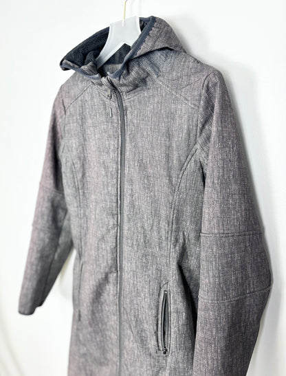 XXS - Thyme Dark Grey Winter Coat w/Panel