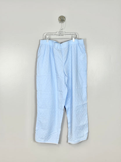 L - Joe Fresh Seersucker Pajama Pants