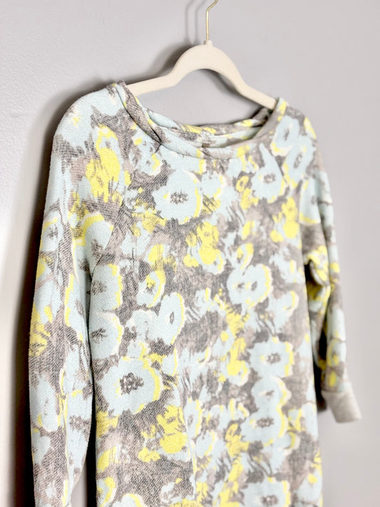 S - Thyme Floral Seatshirt
