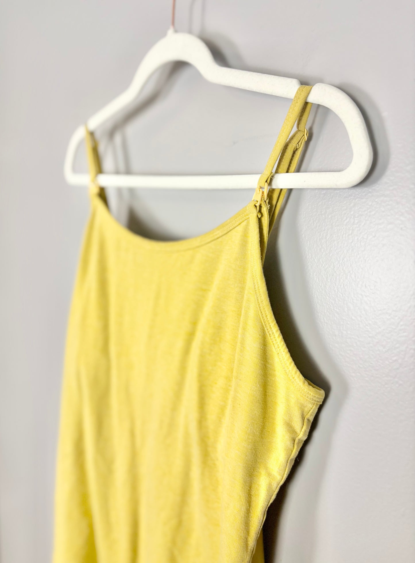L - Thyme Mustard Yellow Nursing Tank