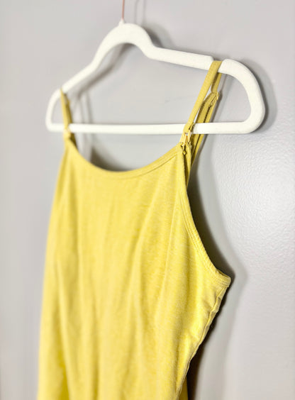 L - Thyme Mustard Yellow Nursing Tank