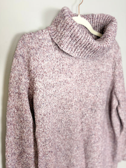 L - Old Navy Purple Turtleneck Sweater