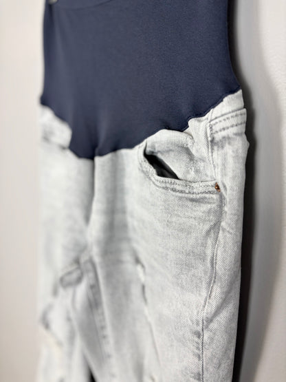 S/6- Old Navy O.G. Straight Full Panel Lightwash Jeans