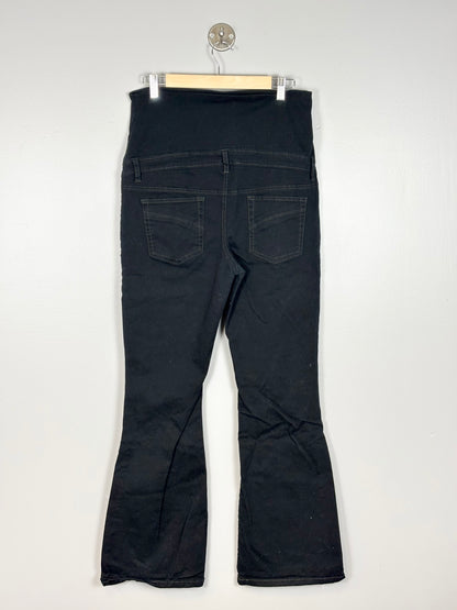 L - Thyme Black Bell Bottom Jeans