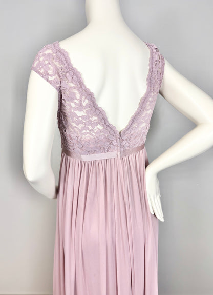 1XL - David’s Bridal Lavender Lace Occasion Dress