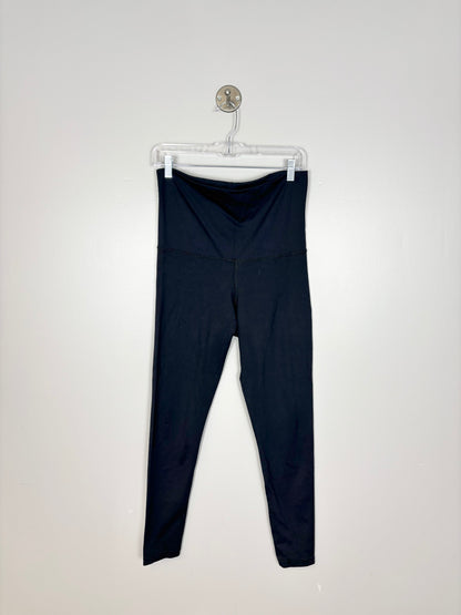 M - Thyme Thick Black Leggings