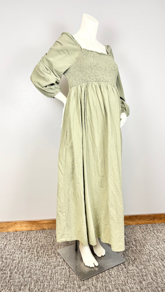 XL – SHEIN Sage Green Pride & Prejudice Dress