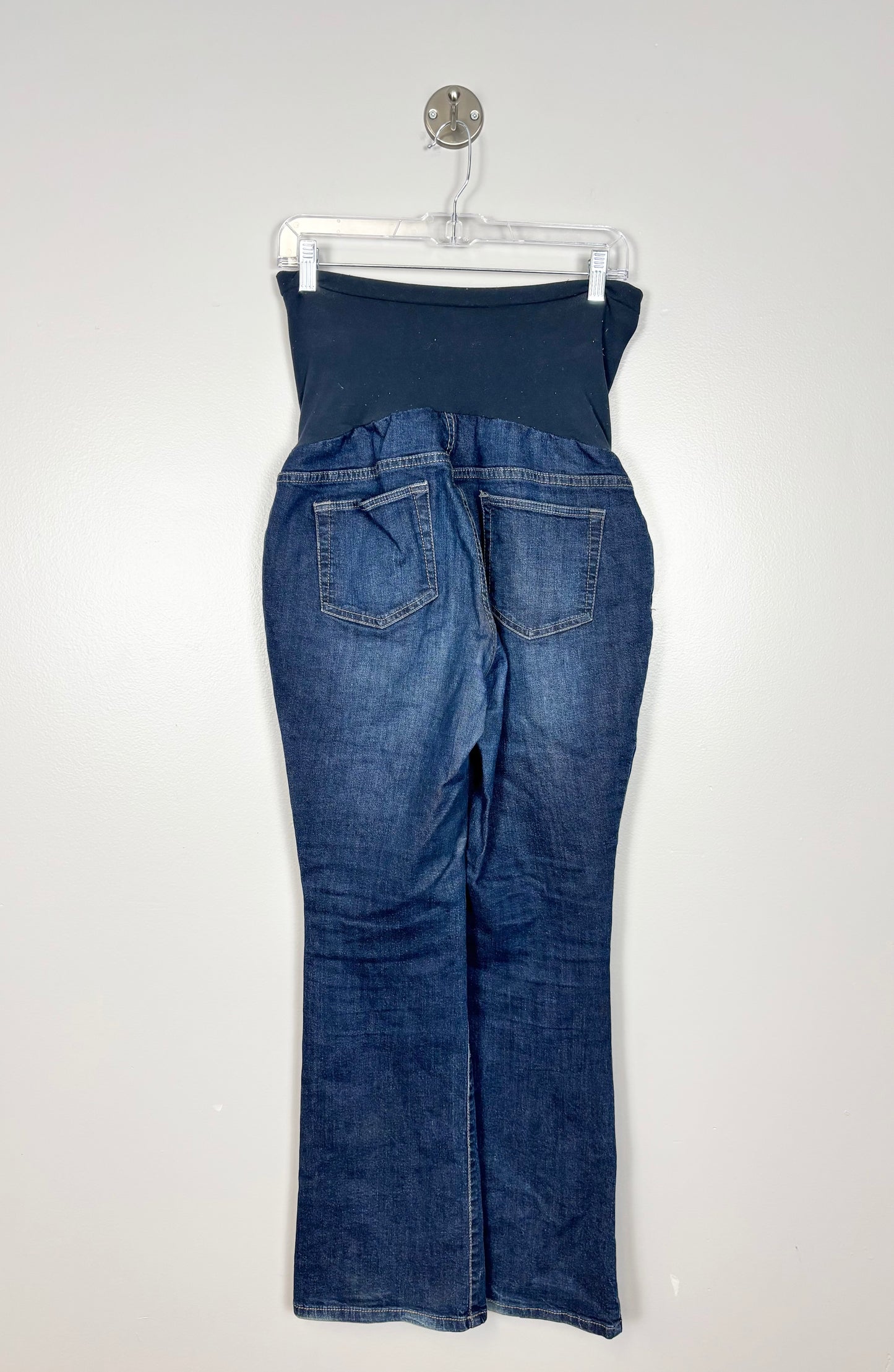 L - Indigo Blue Flare Dark Denim