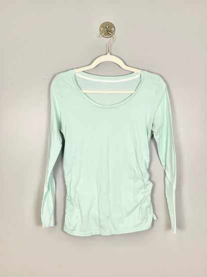 M - Liz Lange Mint Longsleeve Shirt