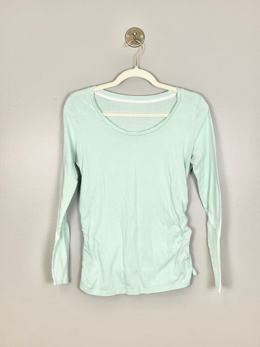 M - Liz Lange Mint Longsleeve Shirt