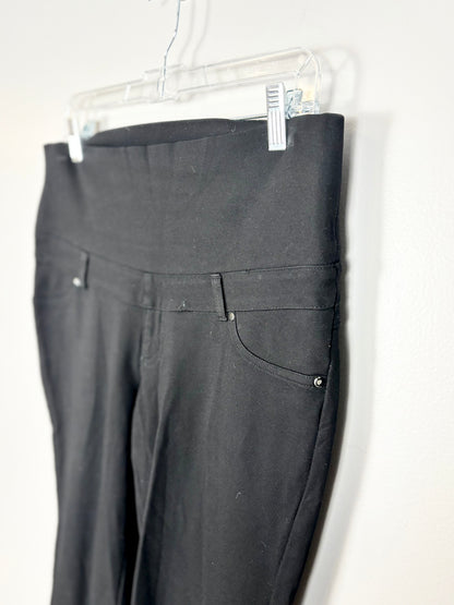 M - Thyme Black Stretch Skinny Dress Pant