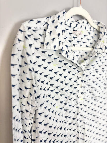 S - Gap Songbird Button-Front Blouse