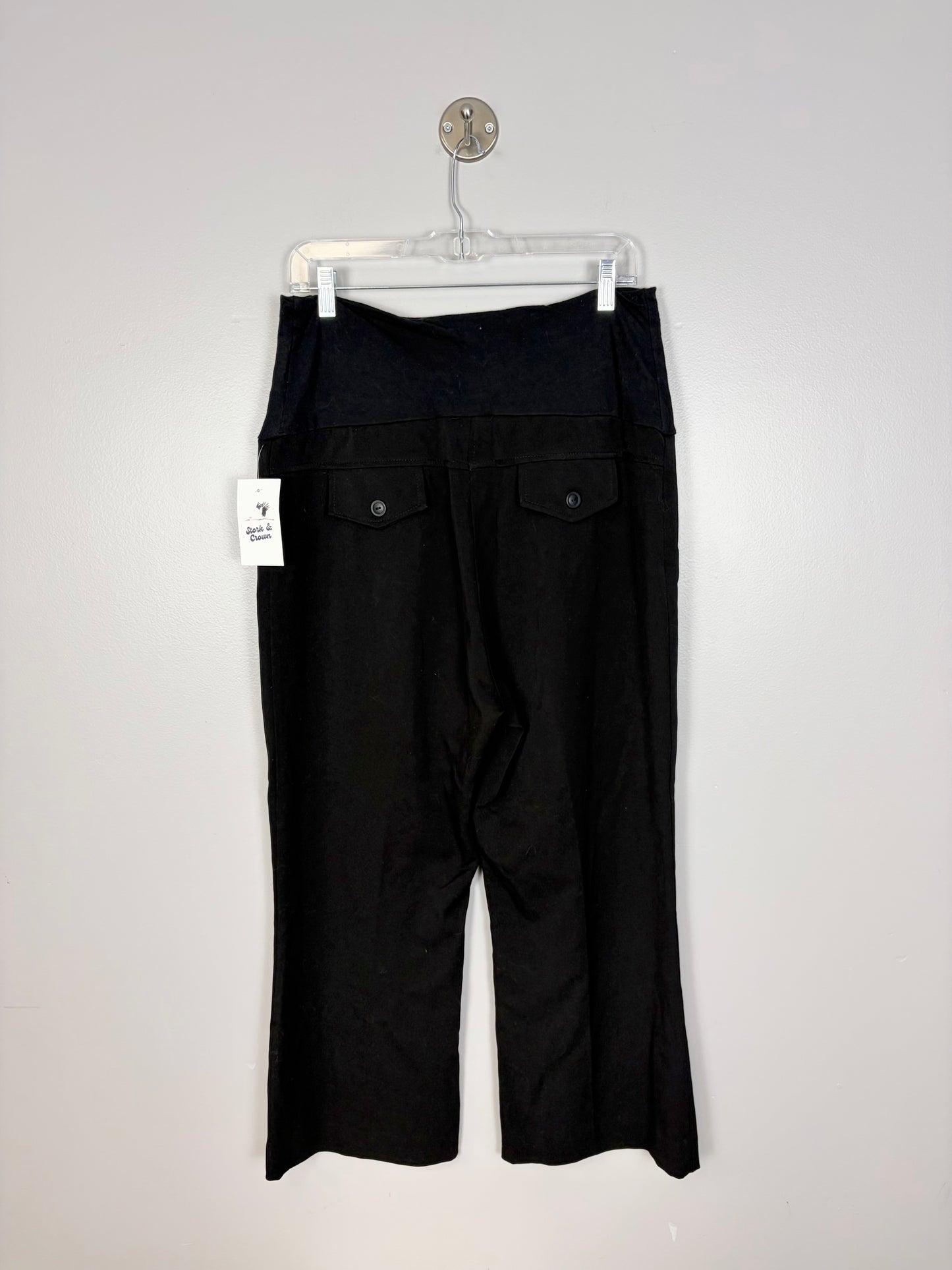 L - Black Wide Leg Dress Pants