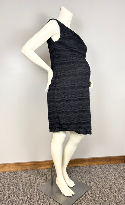 L – Thyme Black Lace Dress
