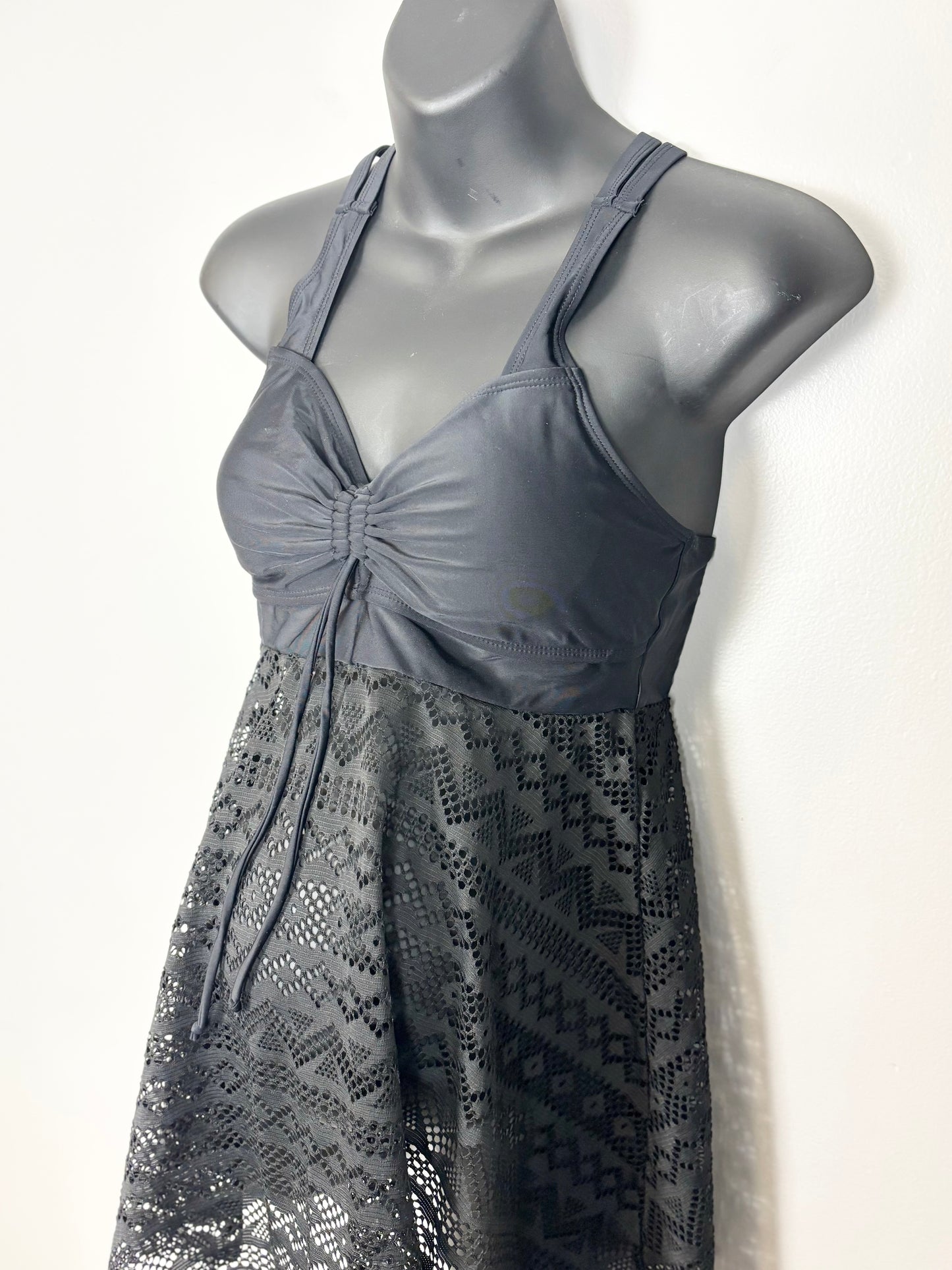 S - Thyme Lace Swim Top