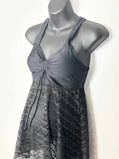 S - Thyme Lace Swim Top