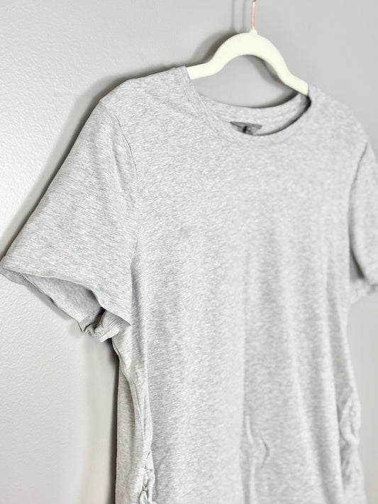 XL - Thyme Basic Grey Maternity Shirt