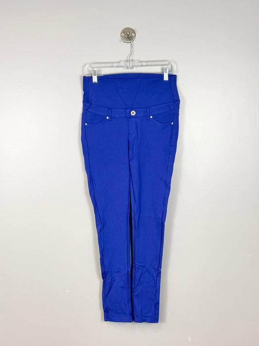 M - Thyme Cobalt Blue Stretch Cotton Pants
