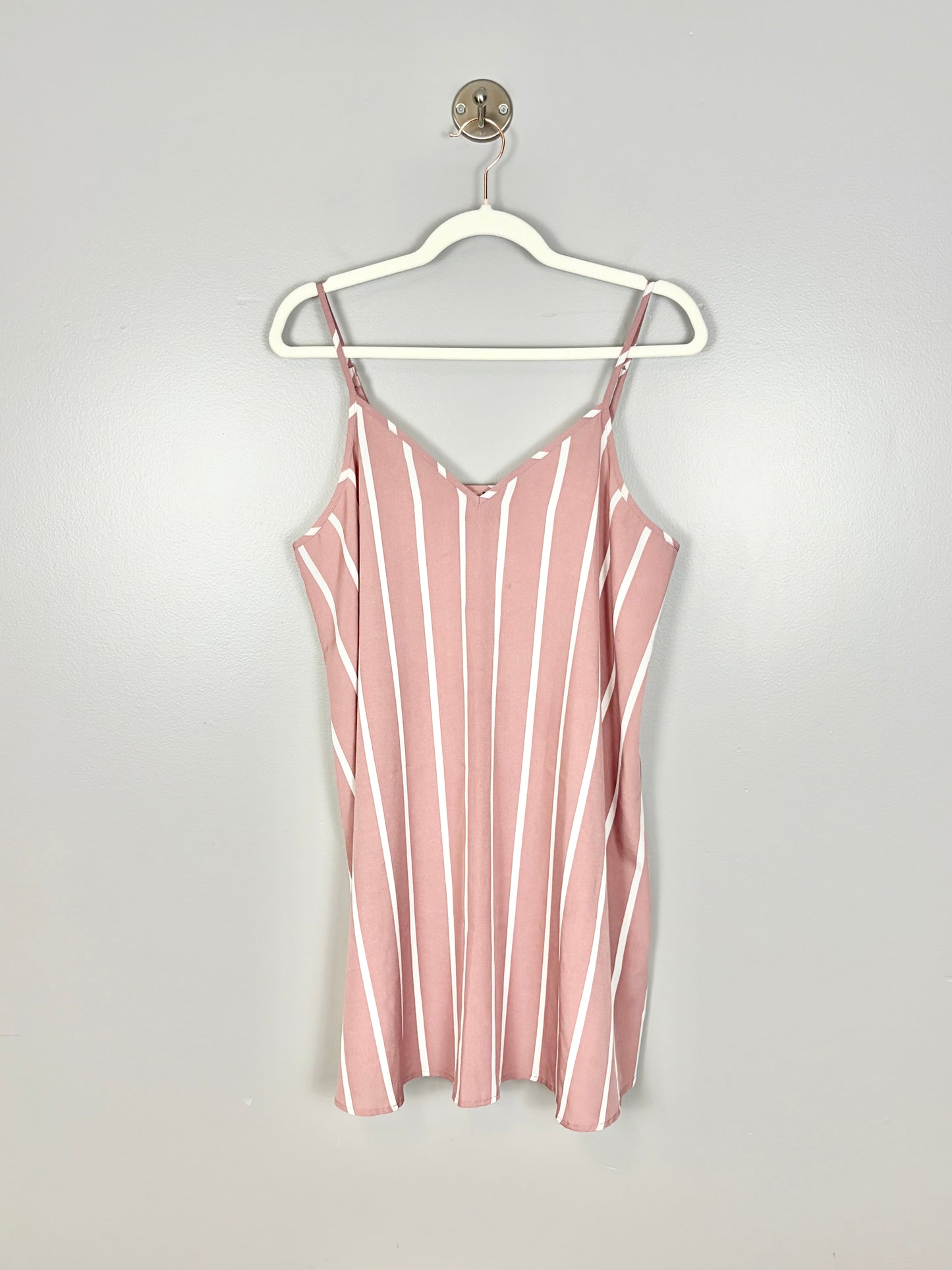 M - SHEIN Soft Pink Stripe Camisole