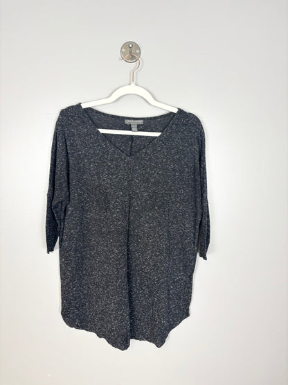 S - A Pea In The Pod Variegated Black Shirt