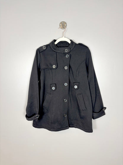 M - Motherhood Black Sweater Jacket