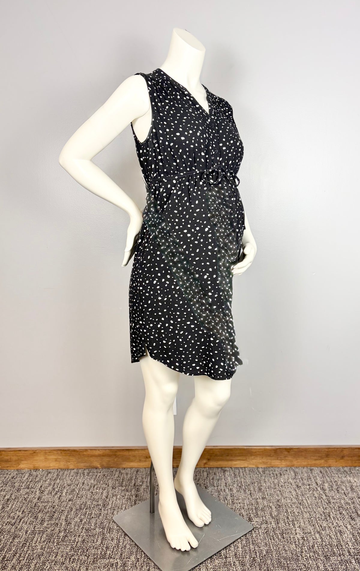 M - Ripe Polka Dot Shirt Dress