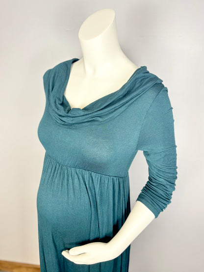 L - Mother Bee Emerald Green Maxi Dress