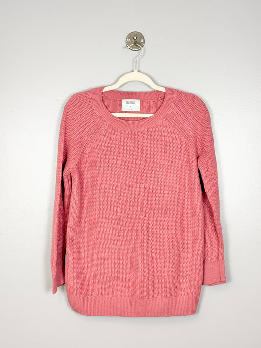M - Old Navy Coral Pink Sweater