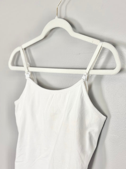 S - Thyme White Nursing Tank