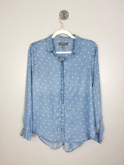 M - Alexander Jordan Denim Hearts Top