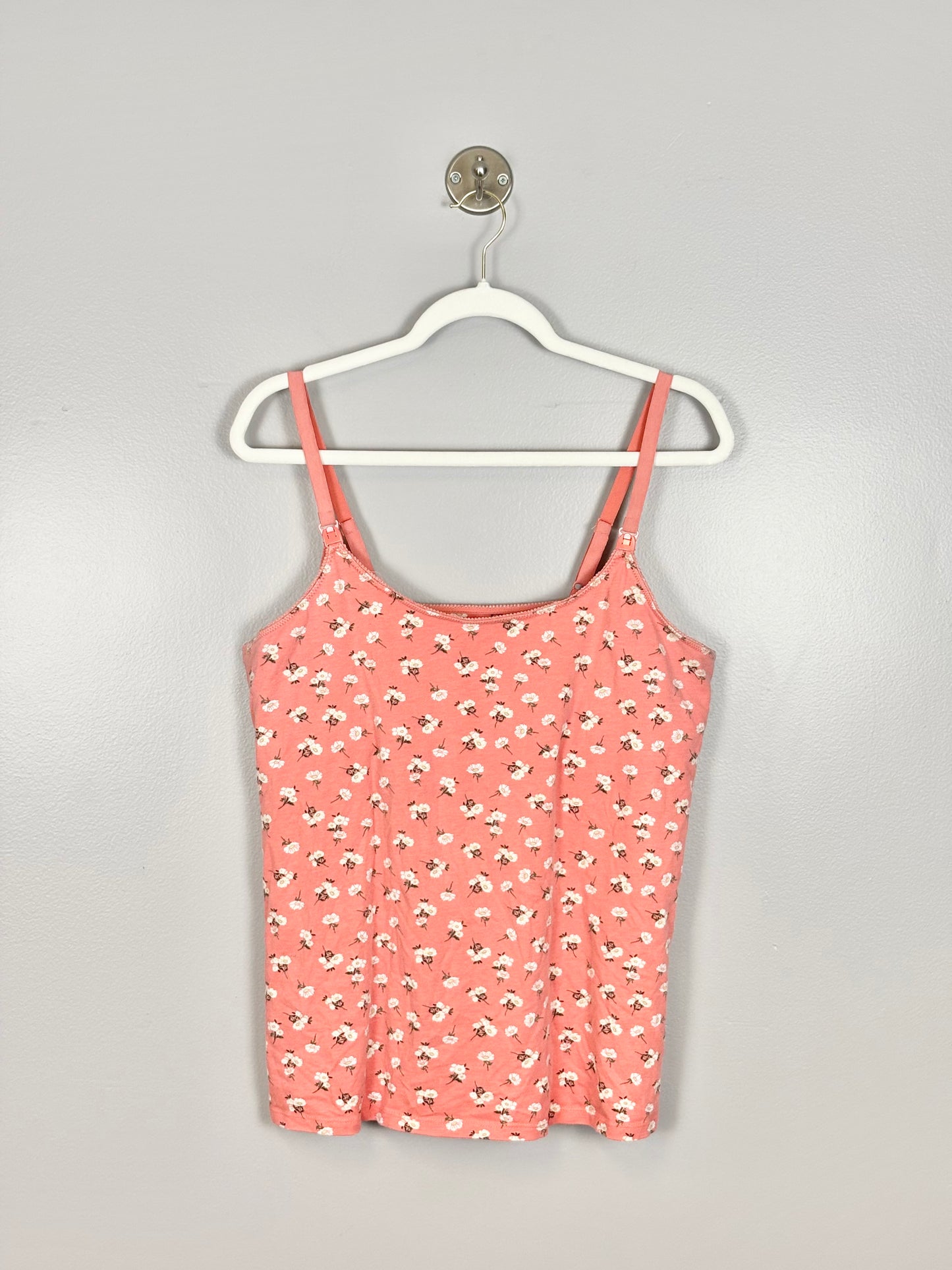XL - George Pink Floral Nursing Tank