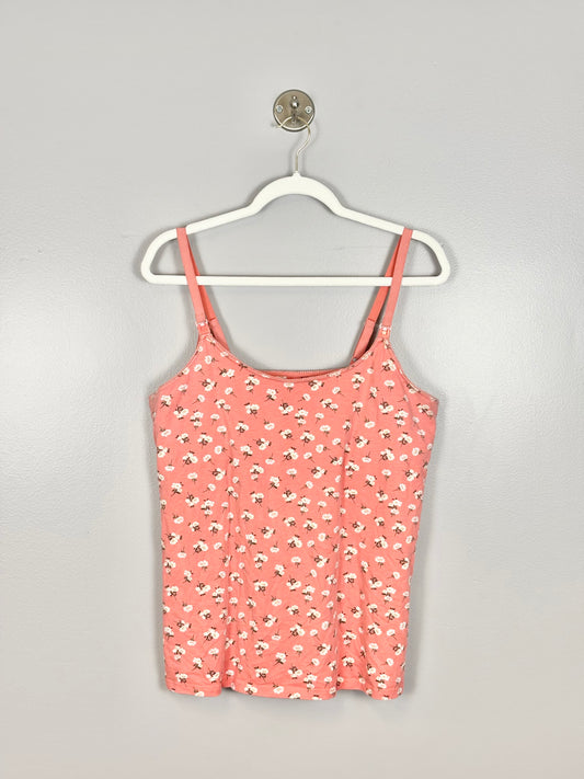 XL - George Pink Floral Nursing Tank
