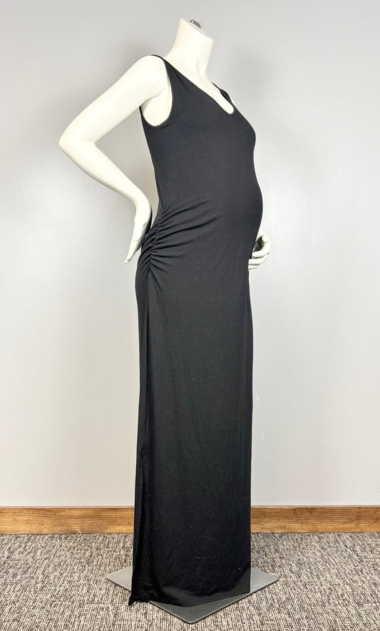 M - Old Navy Sleeveless Black Maxi Dress