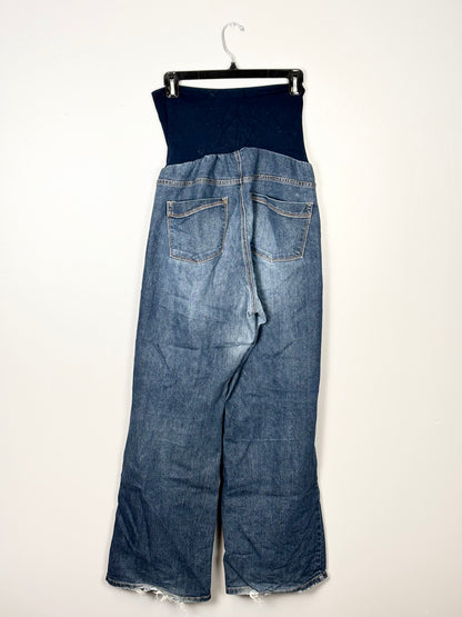1X - Indigo Blue Wide Leg Jeans
