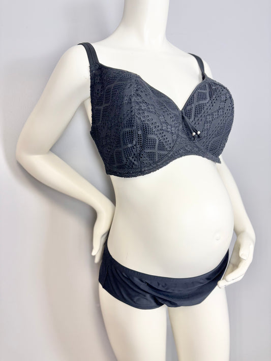 32L/M/L- Freya Black Lace Swim Top