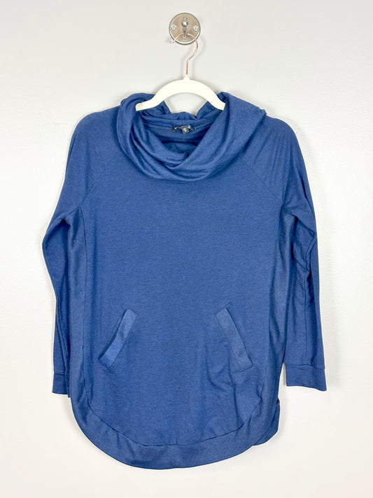 XS - George Navy Kangaroo Sweatshirt