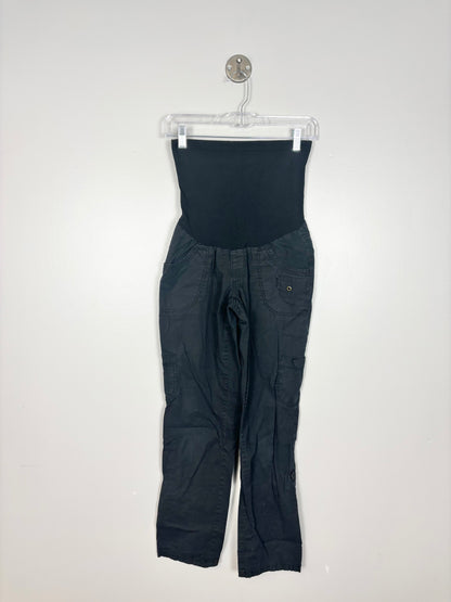 S - Motherhood Black Cotton Pant