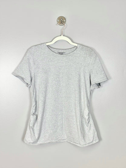 XL - Thyme Basic Grey Maternity Shirt