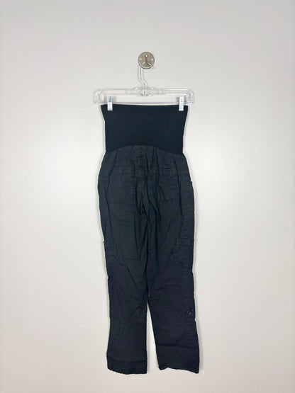 S - Motherhood Black Cotton Pant