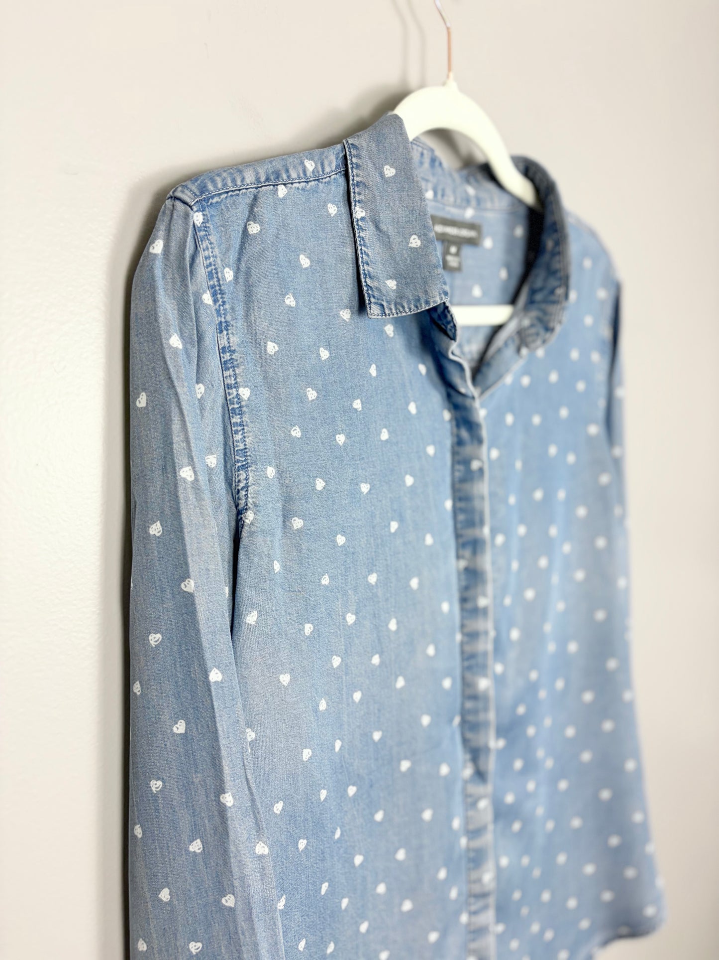 M - Alexander Jordan Denim Hearts Top