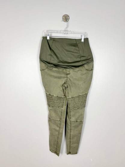 M/Size 8 - Isabel Straight Leg Sage Green Pant