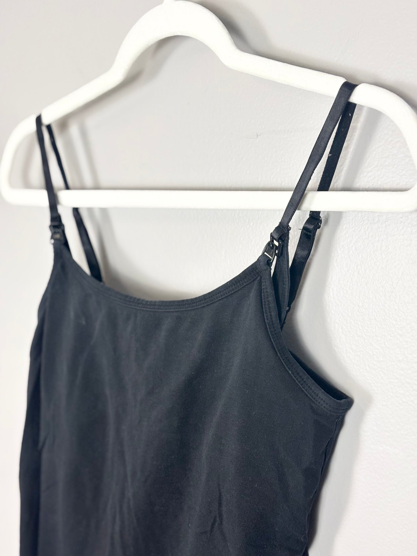 S - Thyme Black Nursing Tank