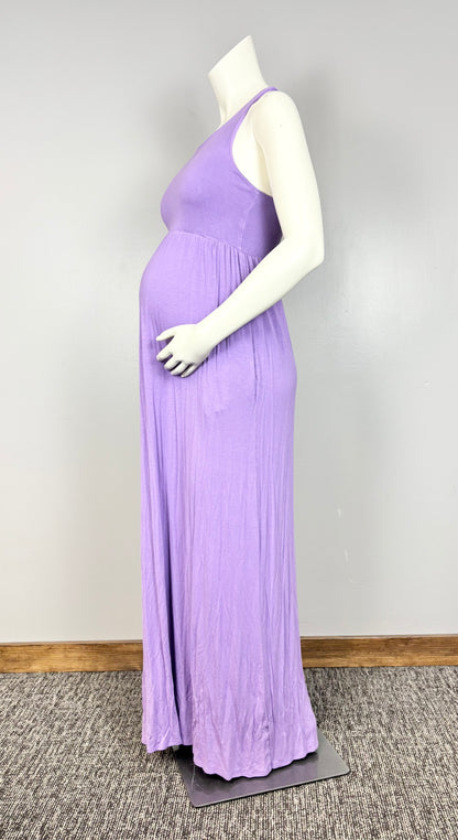 S - Beeson River Lavender Maxi Dress