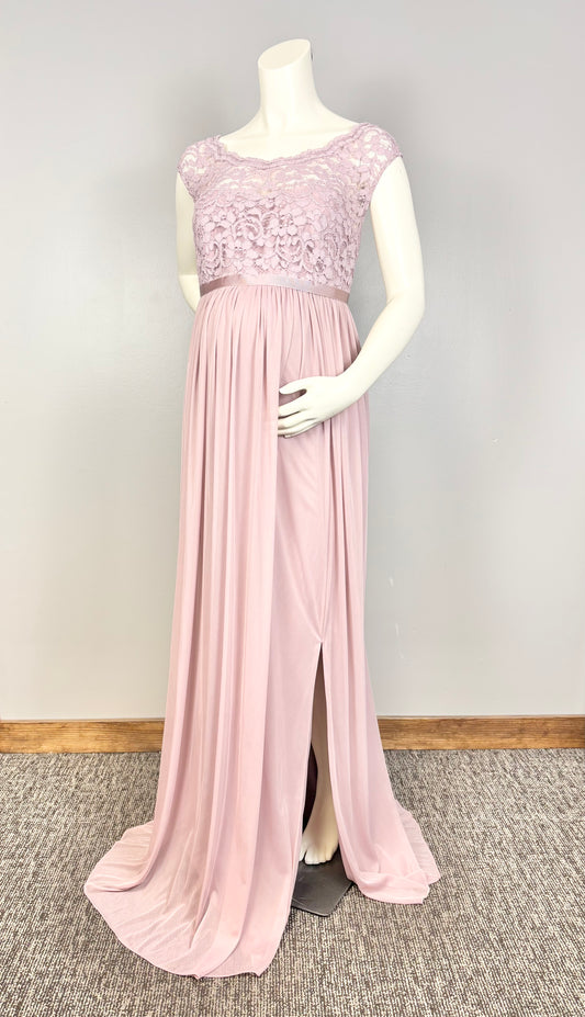 1XL - David’s Bridal Lavender Lace Occasion Dress