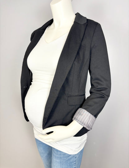 M - Suzy Shier Black Suit Jacket