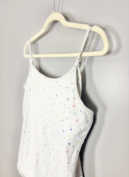 L - Thyme Tiny Florals Nursing Tank
